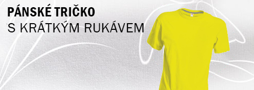 Pánské Tričko reflexní žlutá